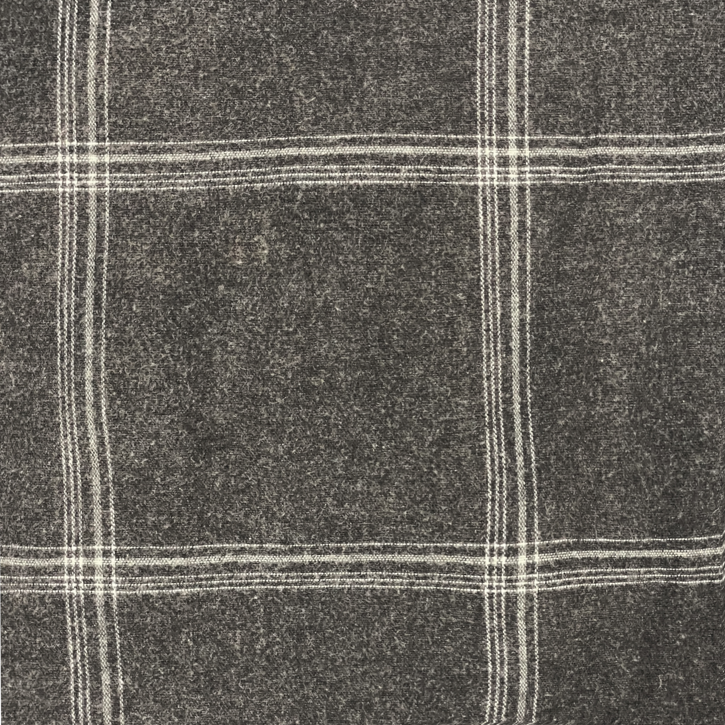 Checkered Grey Pillow