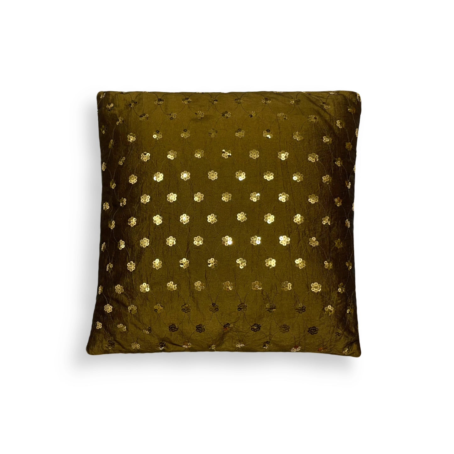 Green & Gold Pillow