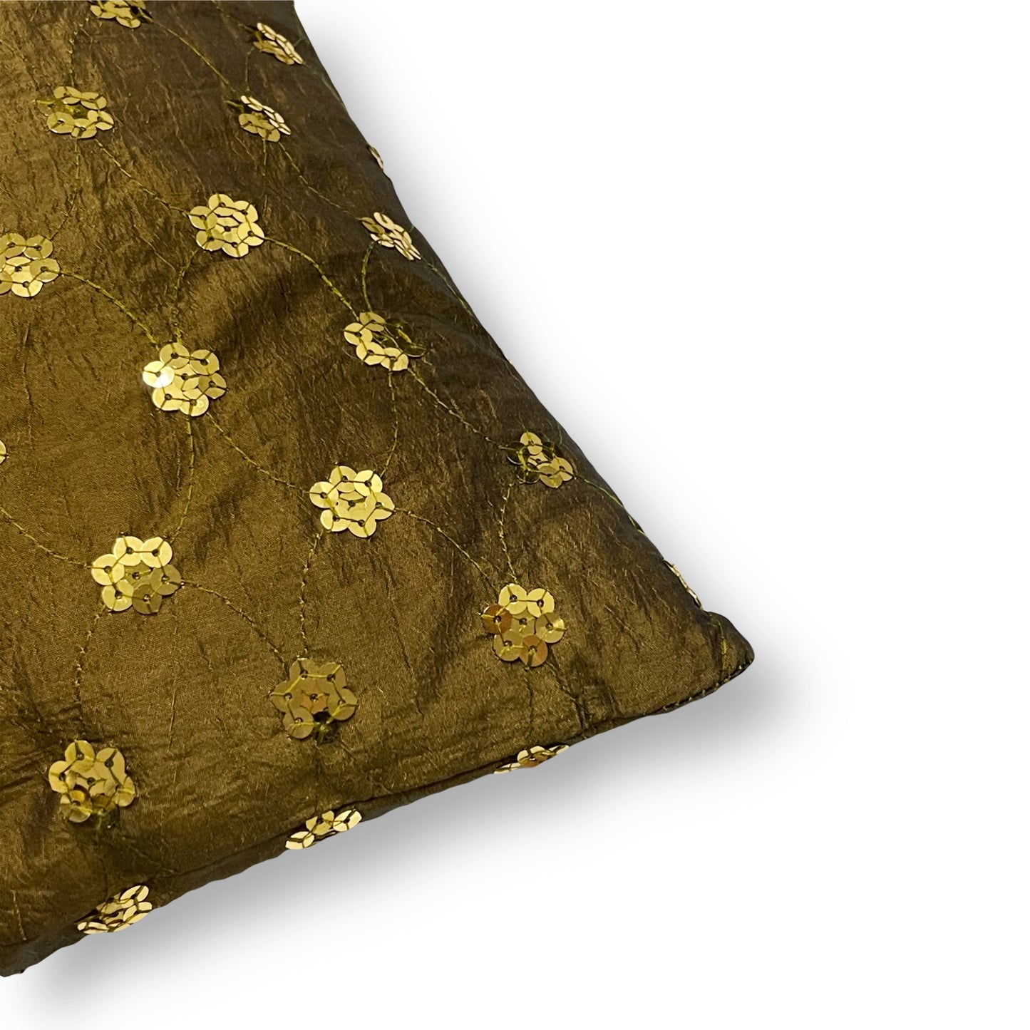 Green & Gold Pillow