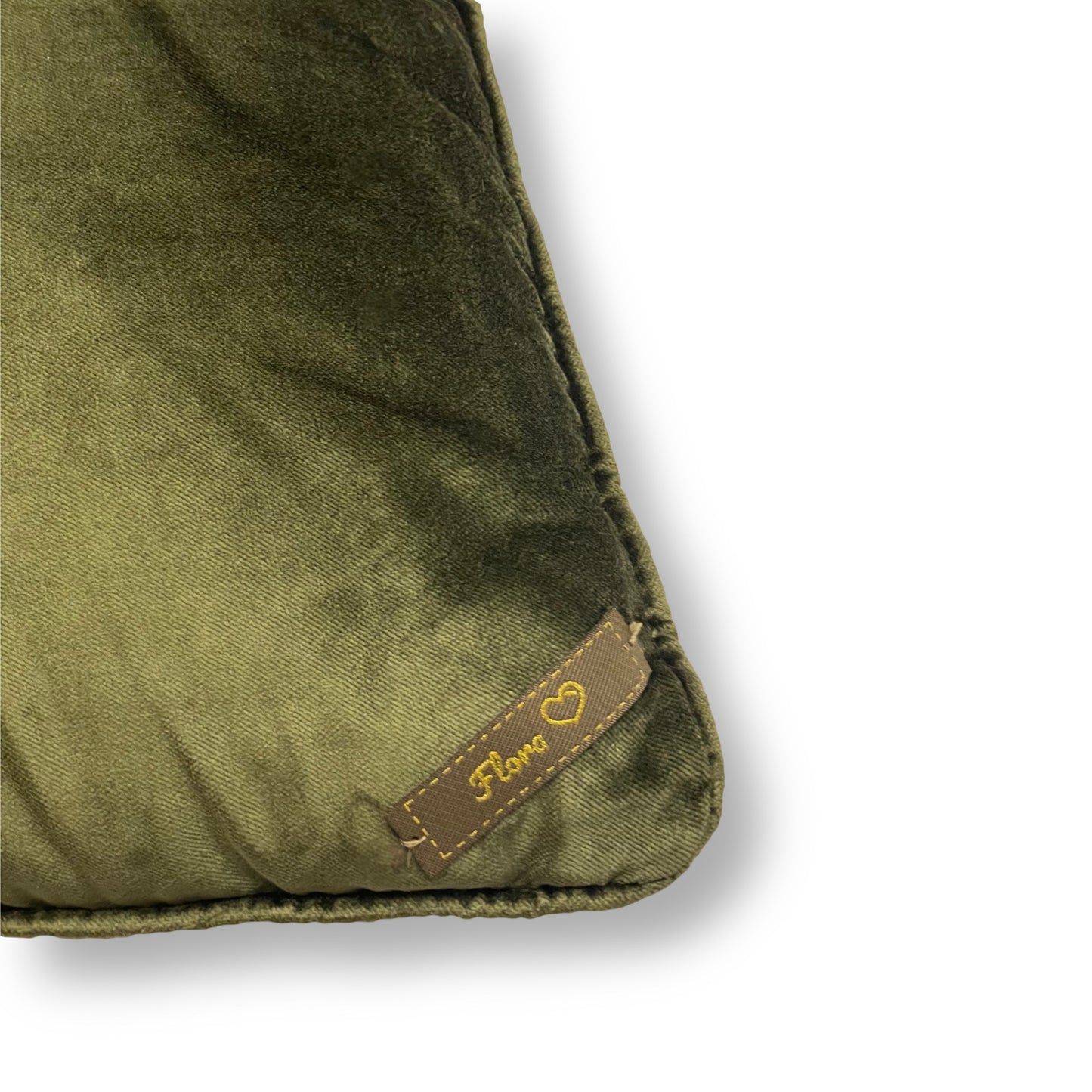 Green Velvet Pillow