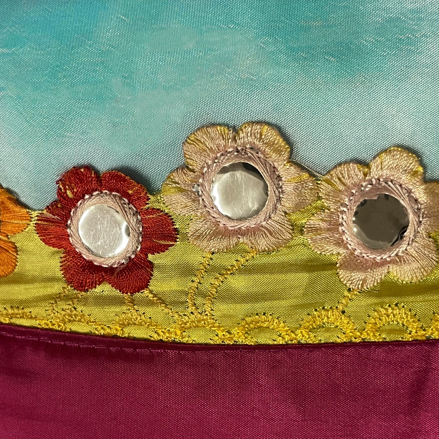 Oreiller fleurs de printemps