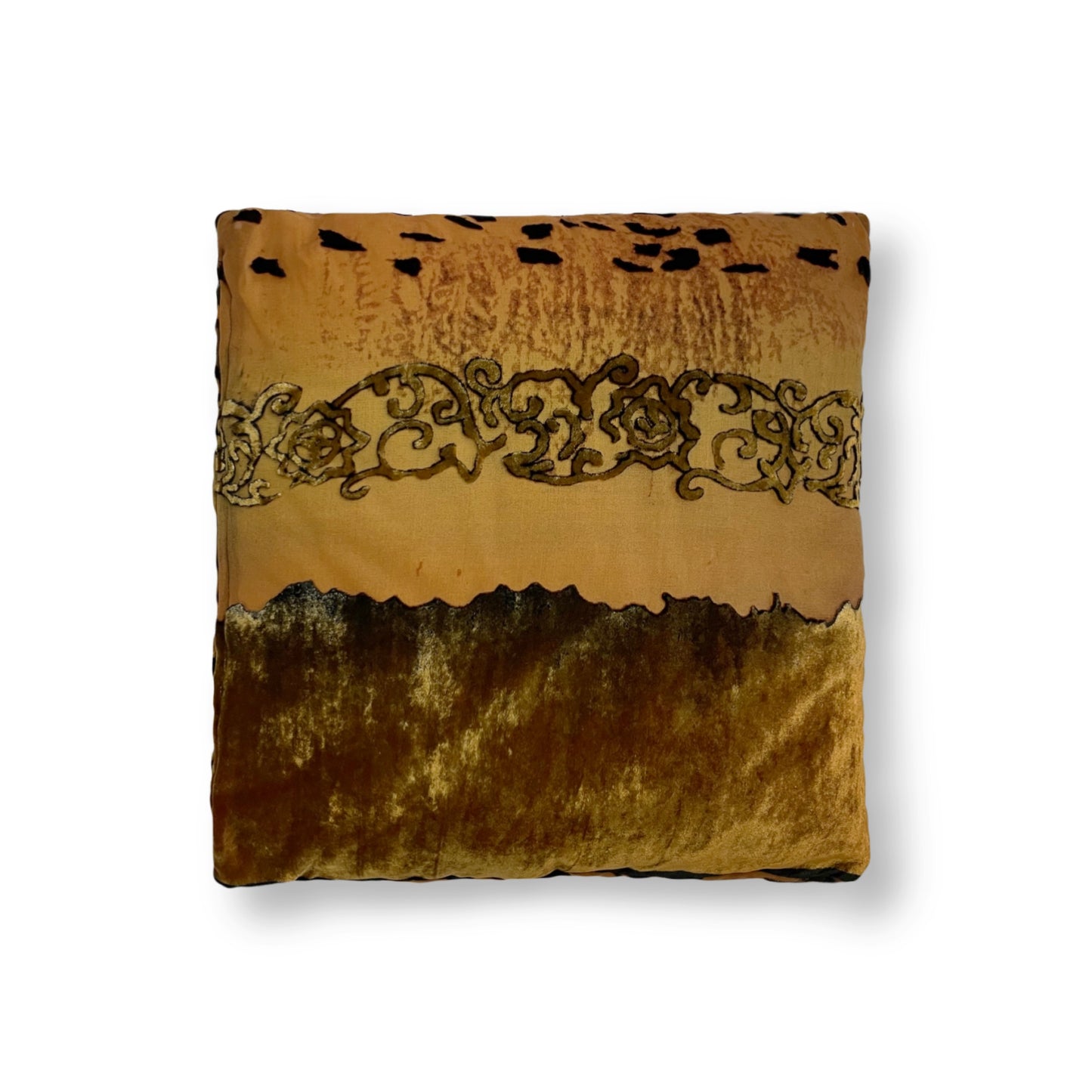 Velvet Leopard Pillow