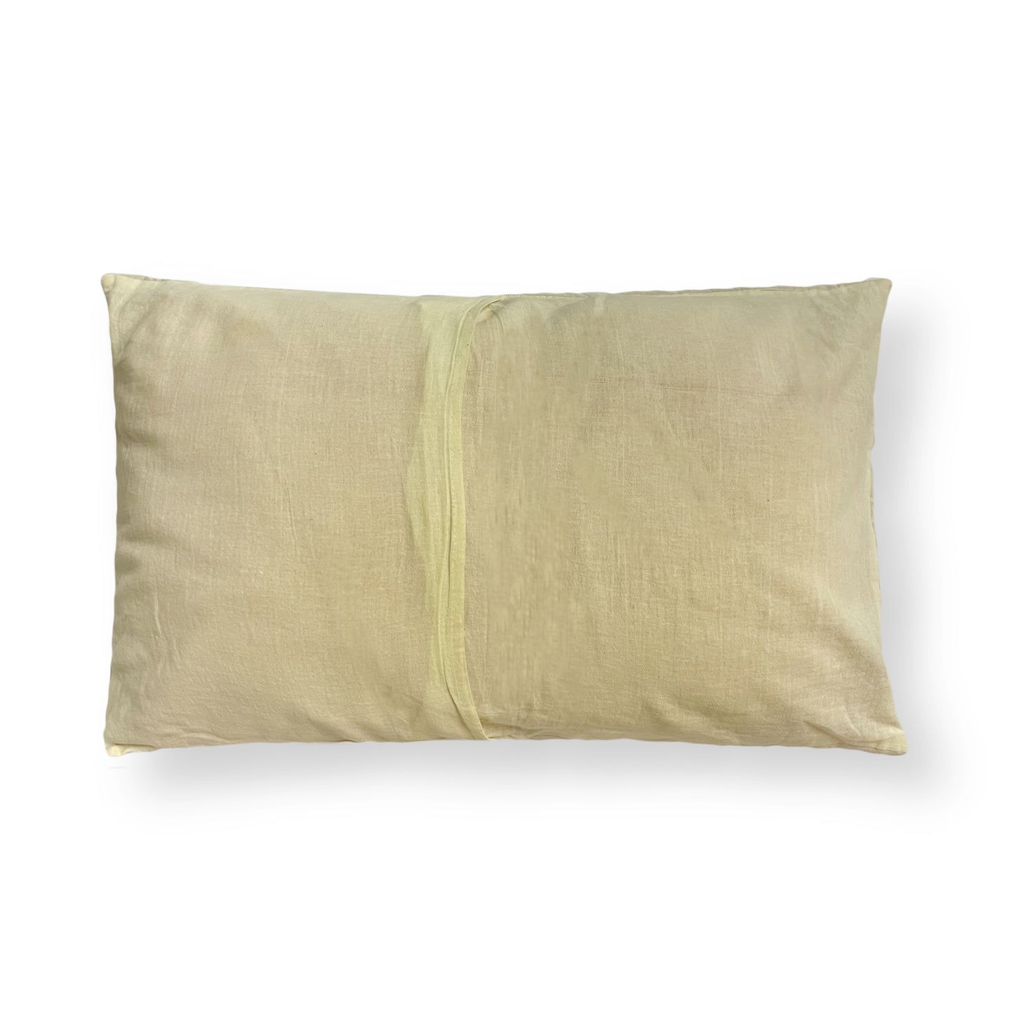 Coussin décoratif long blanc