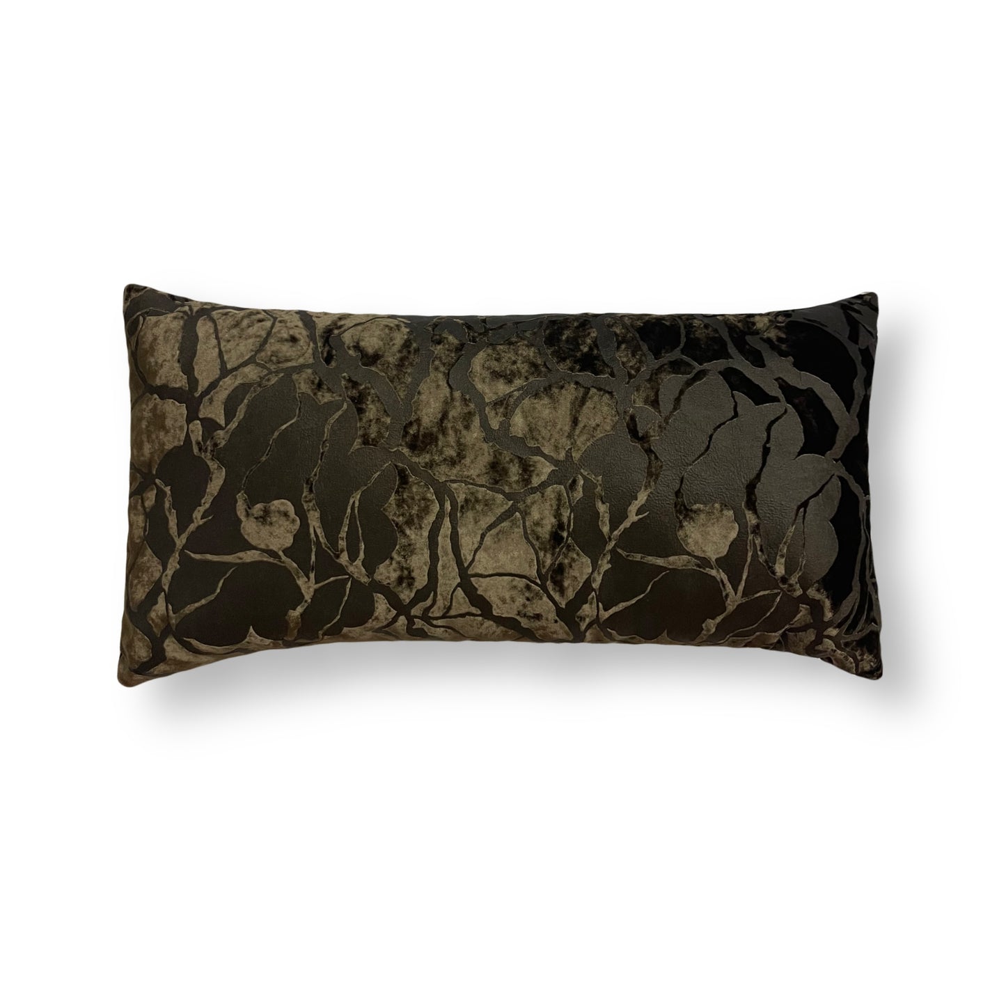 Long Leather Pillow