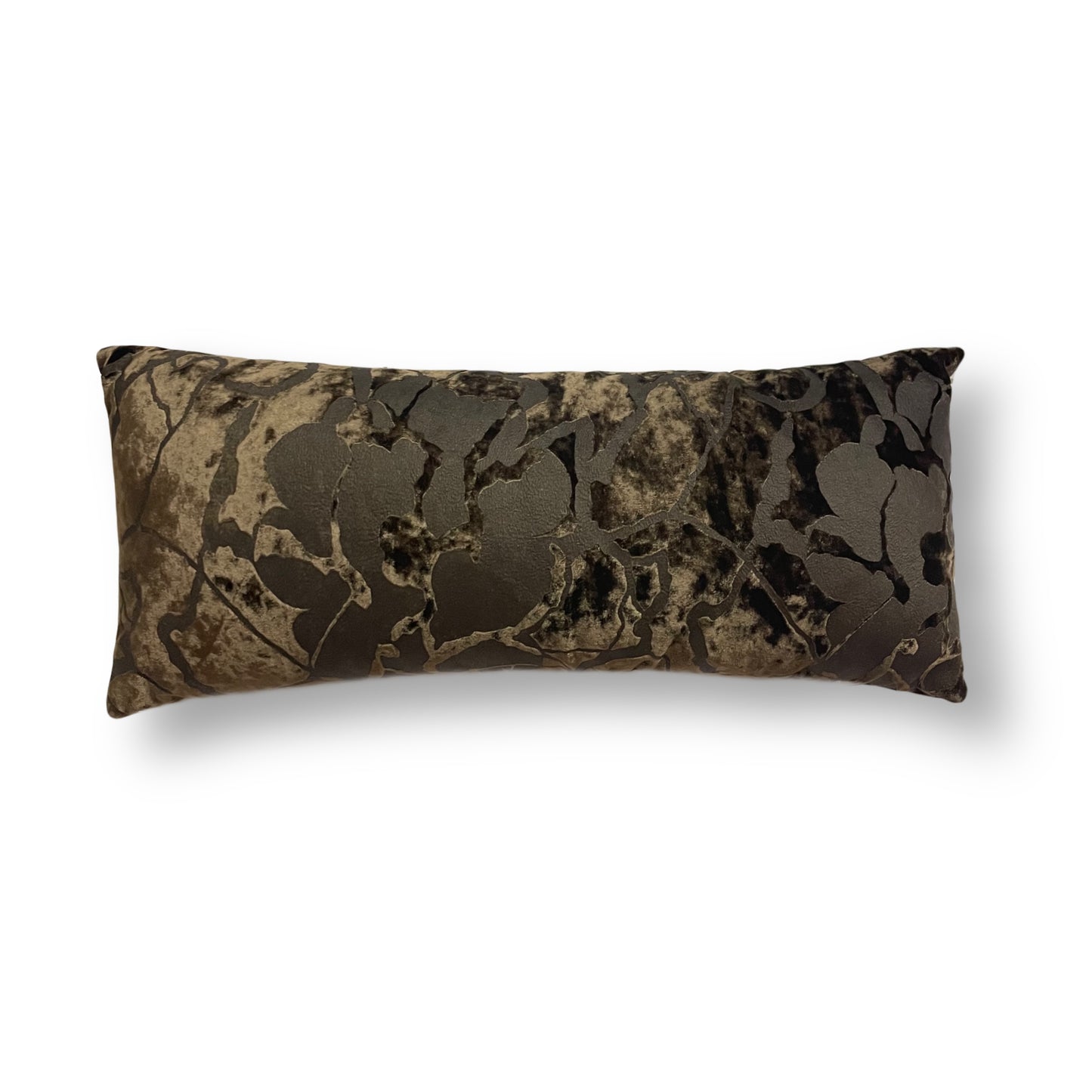 Small Long Leather Pillow