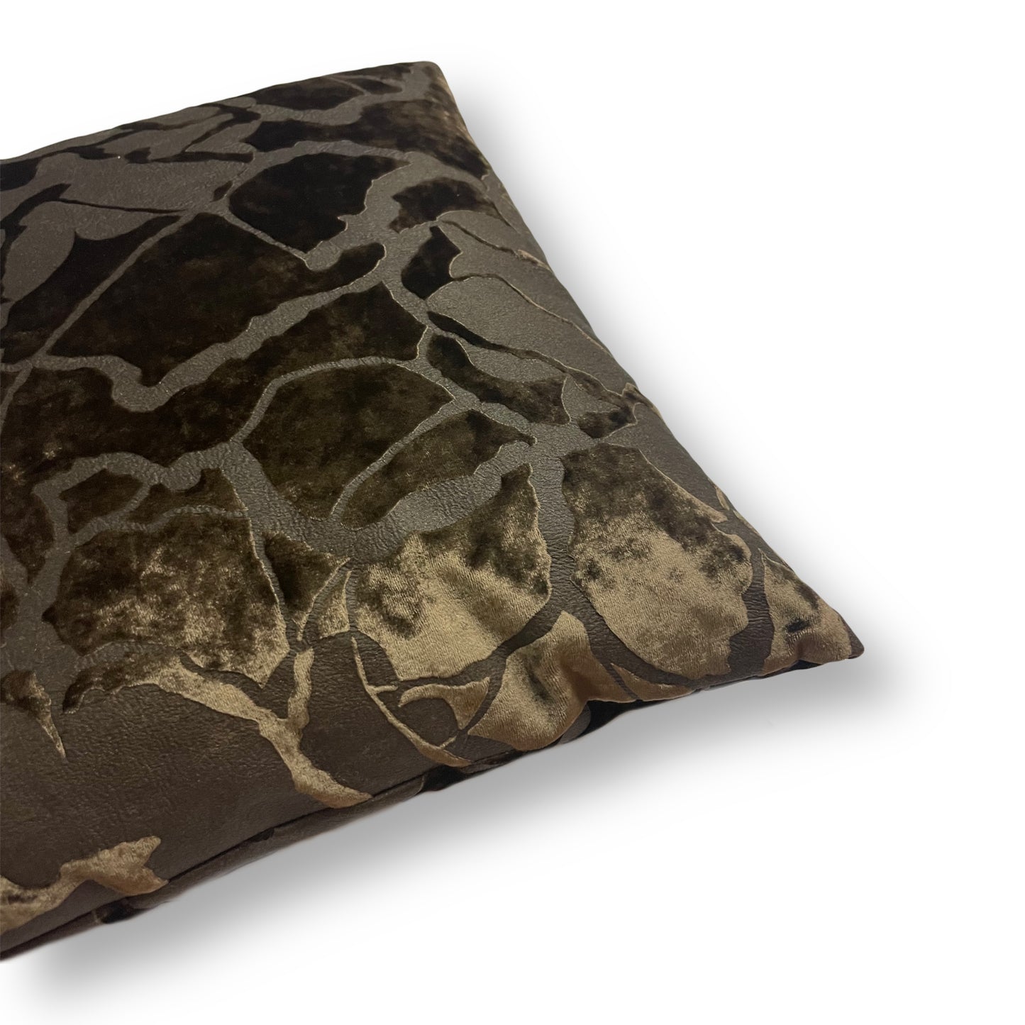 Square Leather Pillow