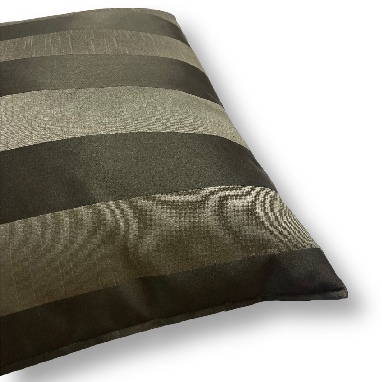 Striped Grey Pillow