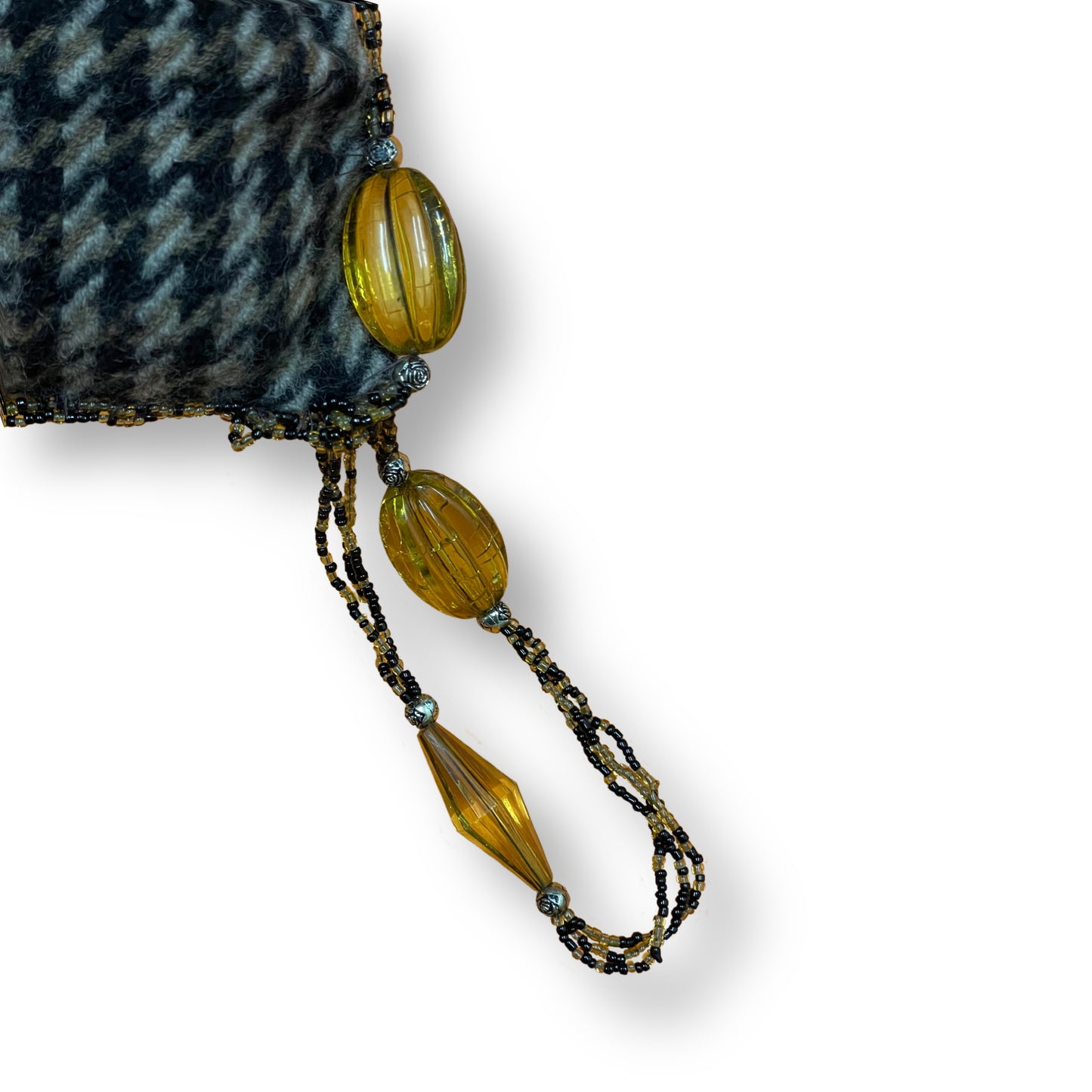 Bejeweled Wolle Kissen