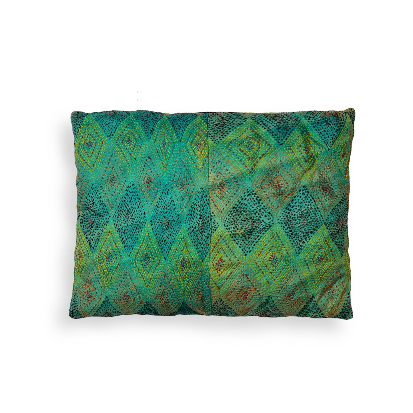 Blue Indie Pillow