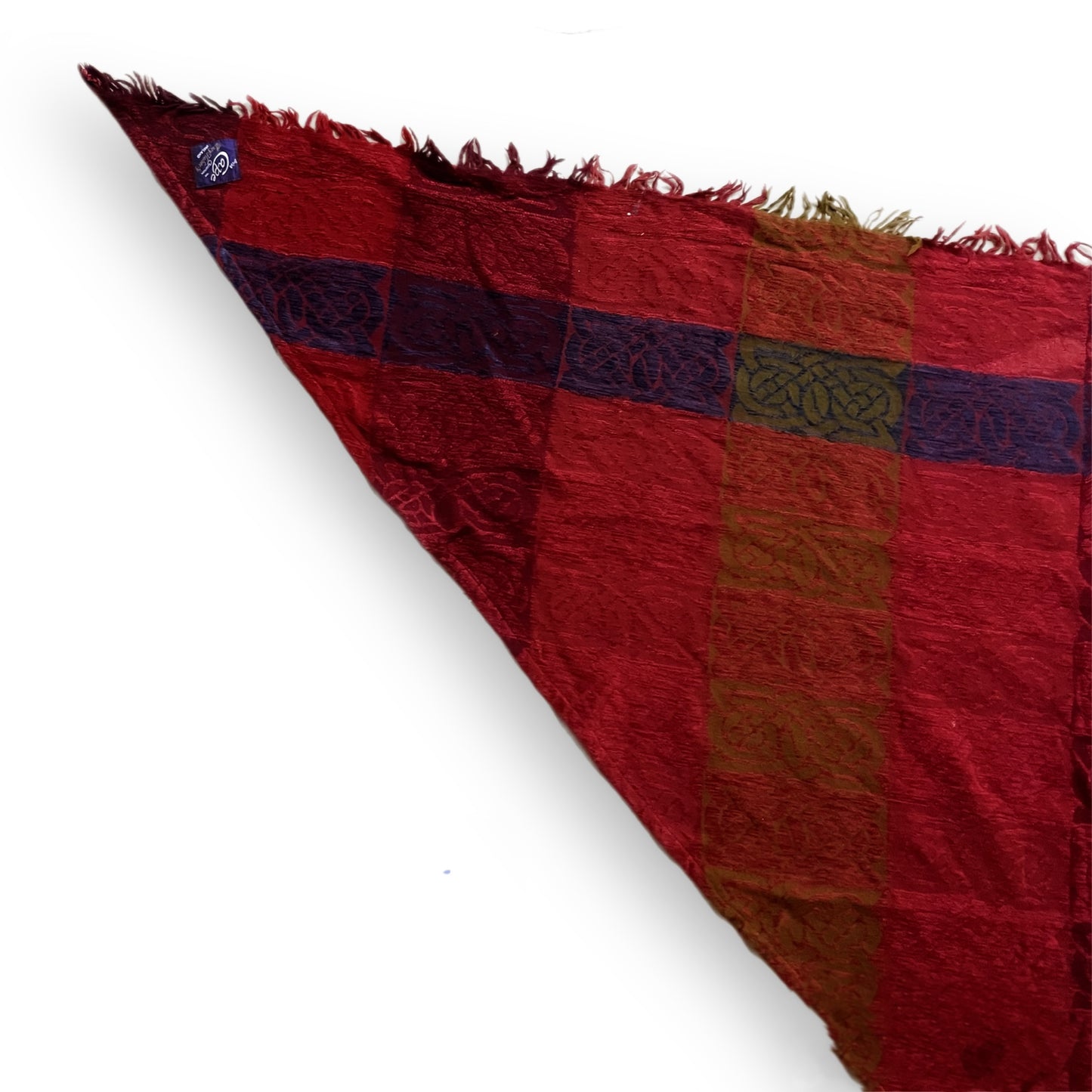 Poncho Bordeaux