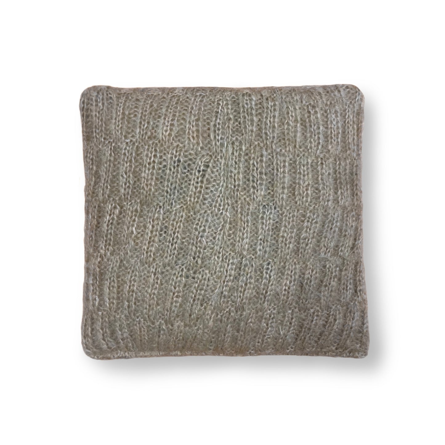 Merino Wool Taupe Pillow