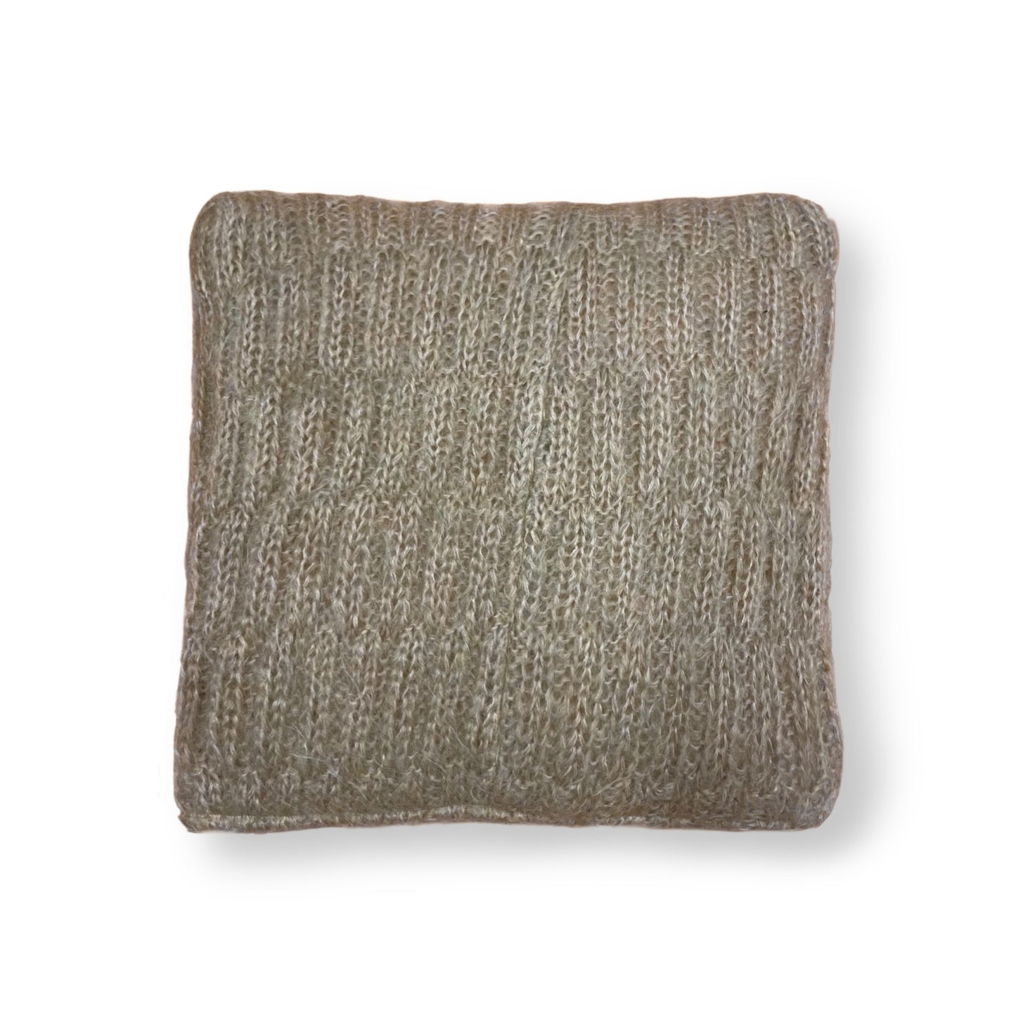 Merino Wool Taupe Pillow