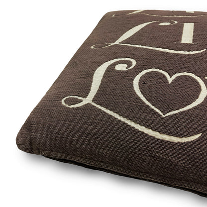 Live Life Love Pillow