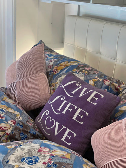 Live Life Love Pillow