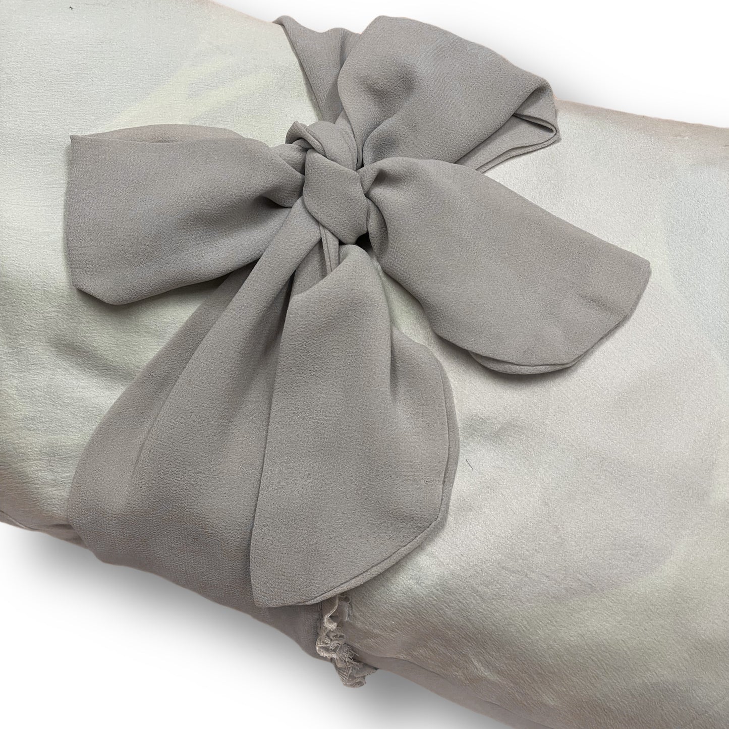 Silk Bow Pillow