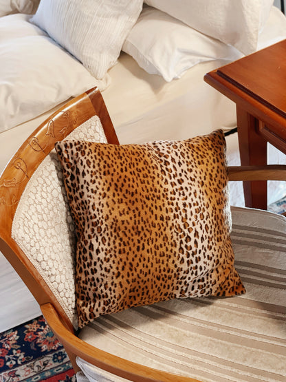 Leopard Peluche Pillow