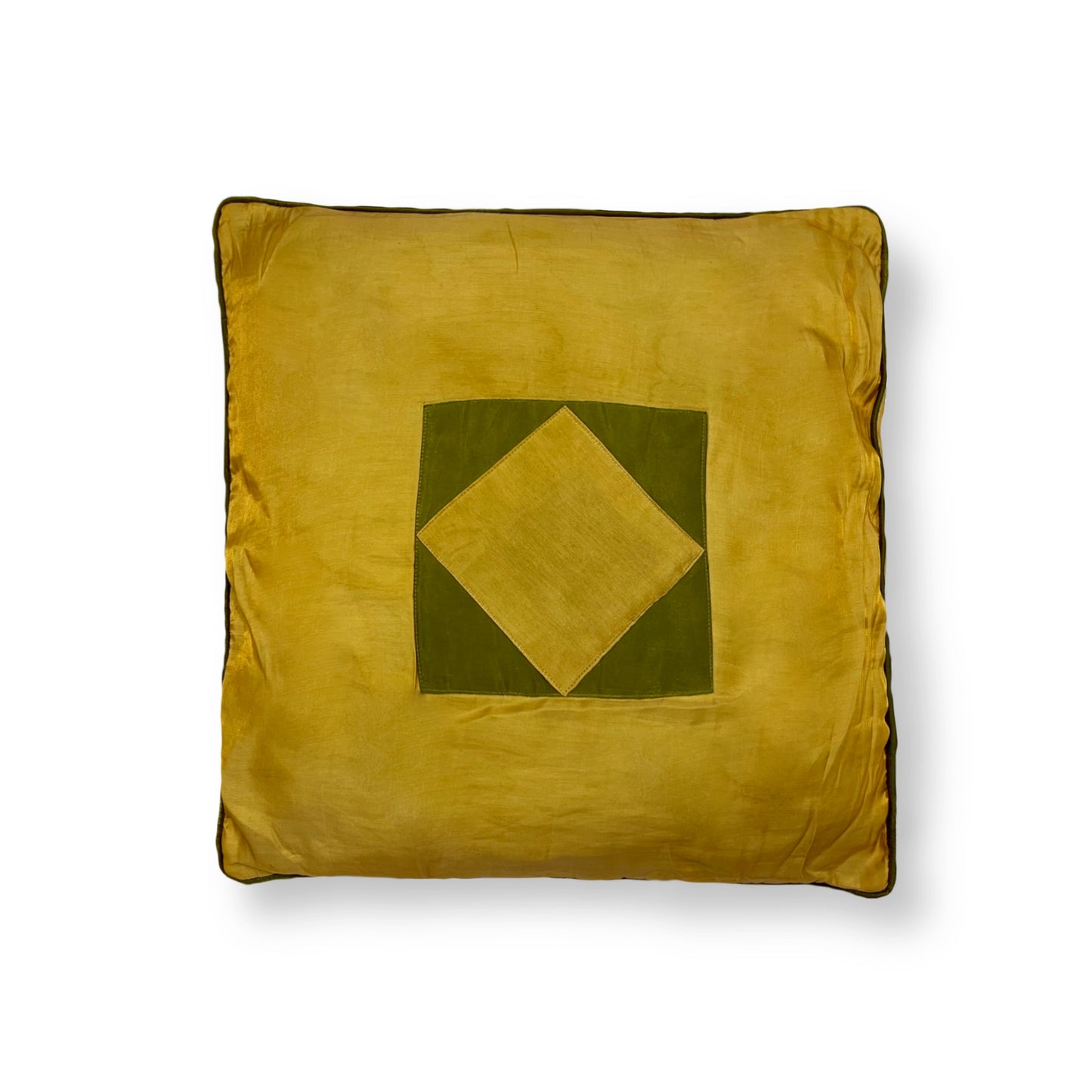 Yellow Square Pillow