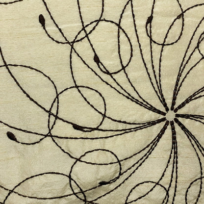 Cream Flower Pillow