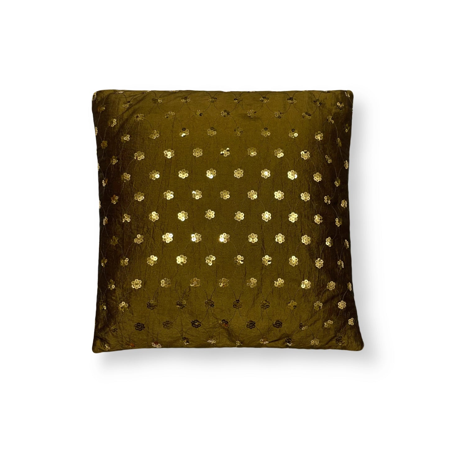 Green & Gold Pillow