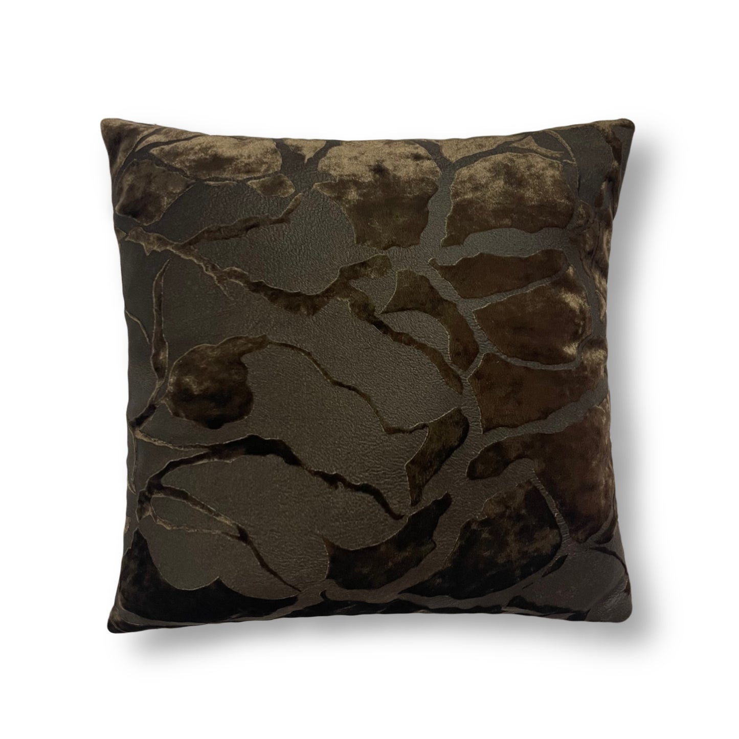 Square Leather Pillow