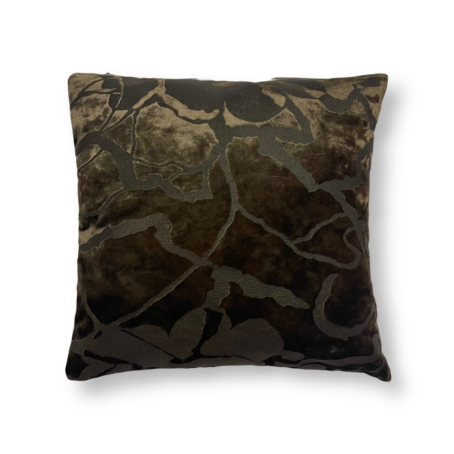 Square Leather Pillow
