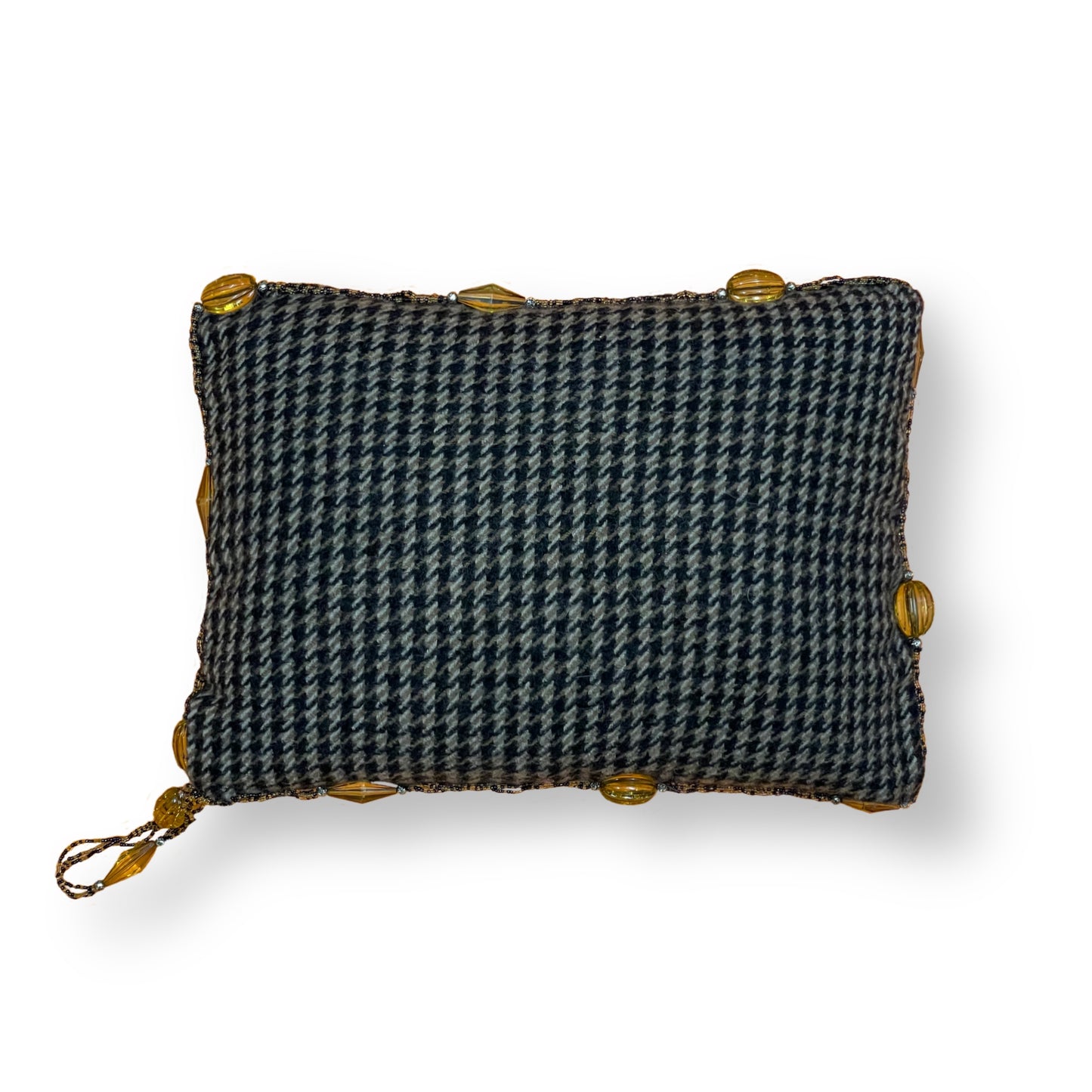 Bejeweled Wolle Kissen