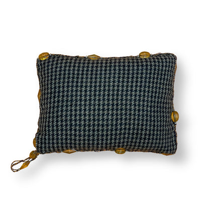 Bejeweled Wolle Kissen
