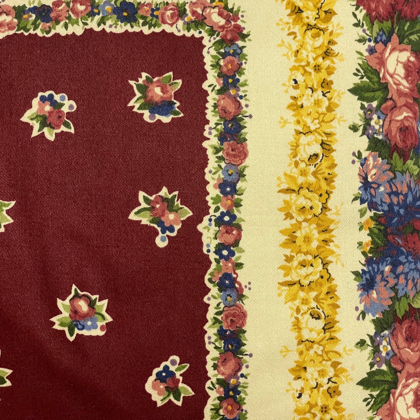 Red Flowers Pillow
